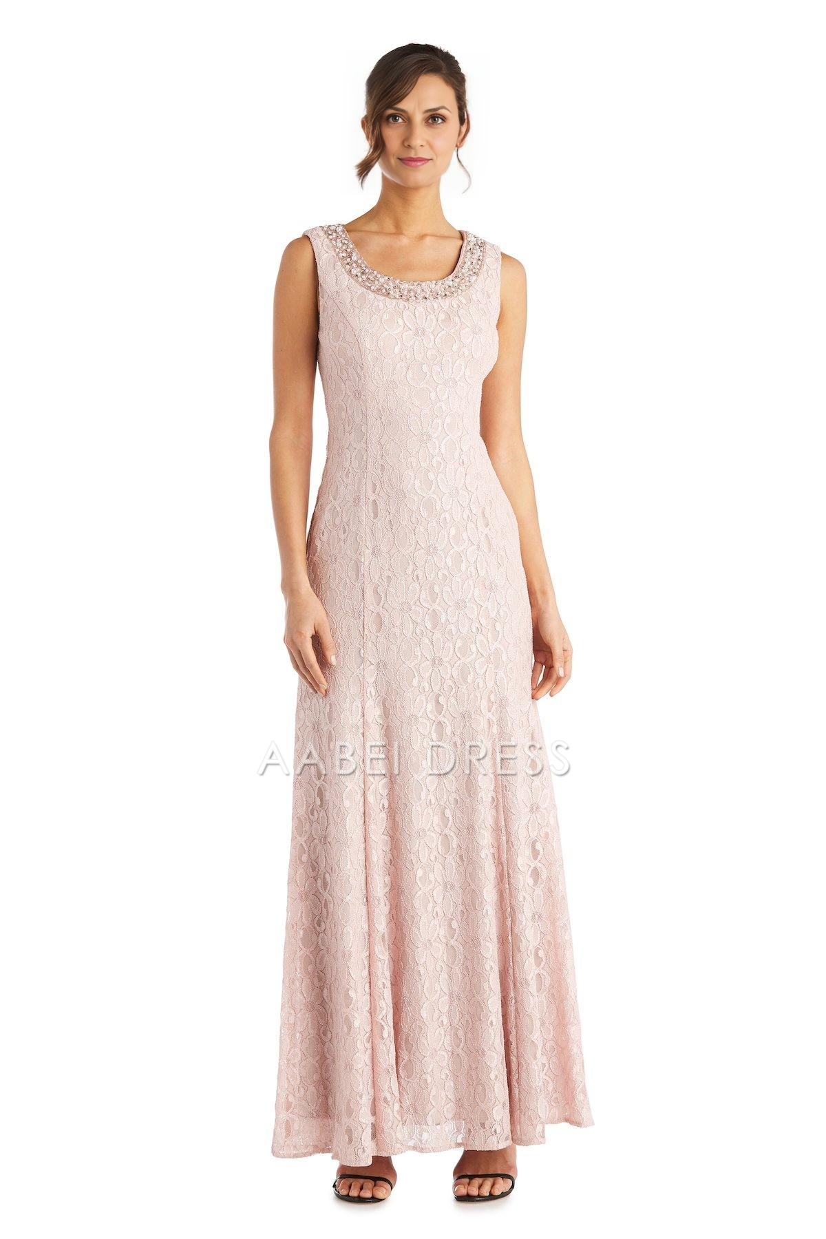 AABEI DRESS Formal Wear Dresse Elegant Mermaid two Piece Lace Long Mother Of The Bride Dress