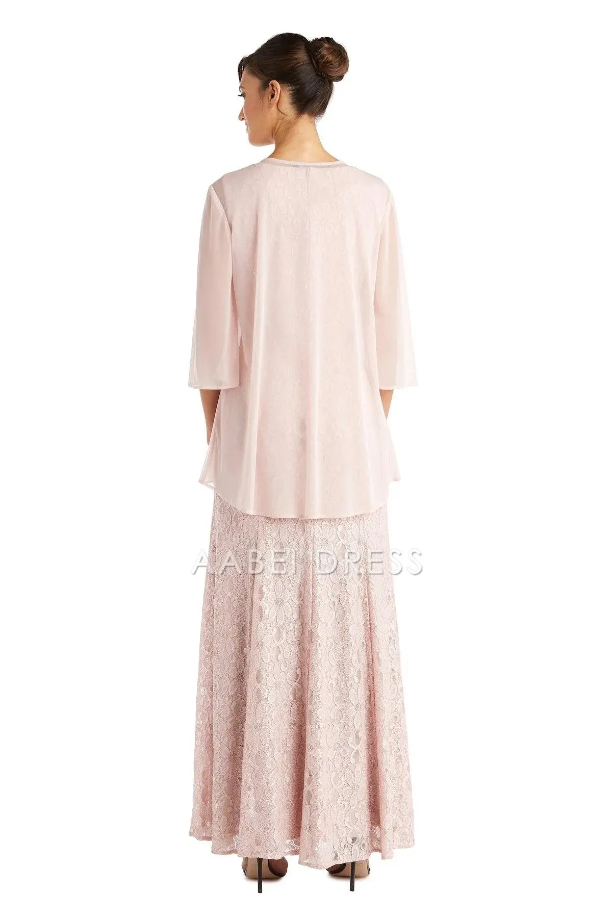 AABEI DRESS Formal Wear Dresse Elegant Mermaid two Piece Lace Long Mother Of The Bride Dress