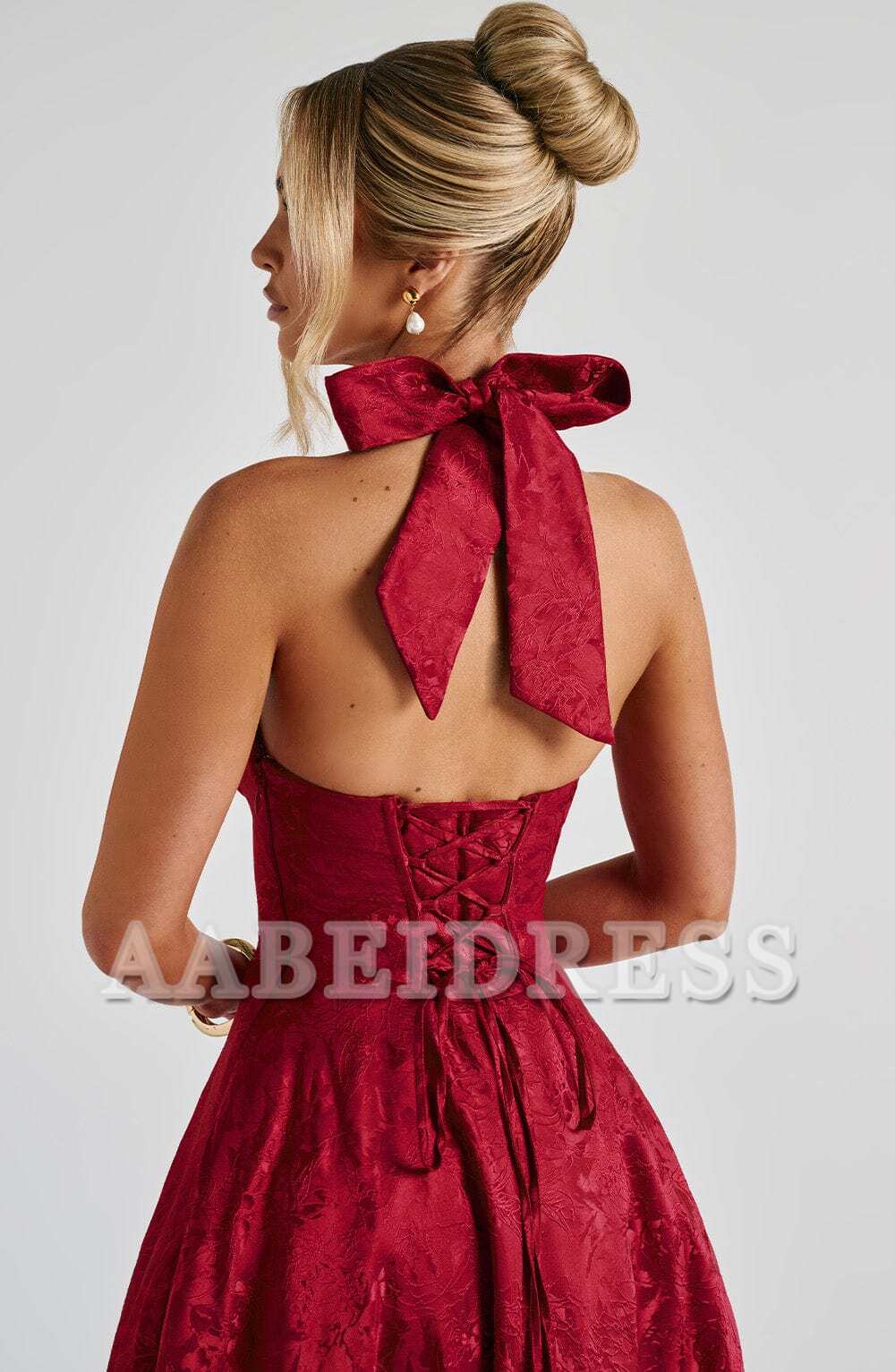 Formal Wear Dresses Bridesmaid Dresses A Line Plunge Neckline Backless Sexy Dresses High Quality Wedding Guests Dresses