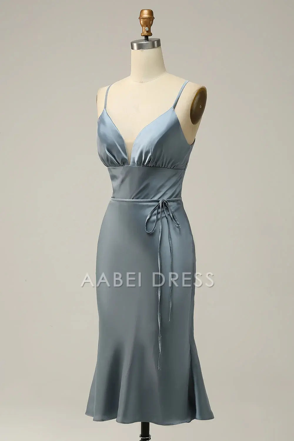 AABEI DRESS Hot Sale Prom Dress Simple Sheath Spaghetti Strap Sweetheart Short Skirt Formal Dress