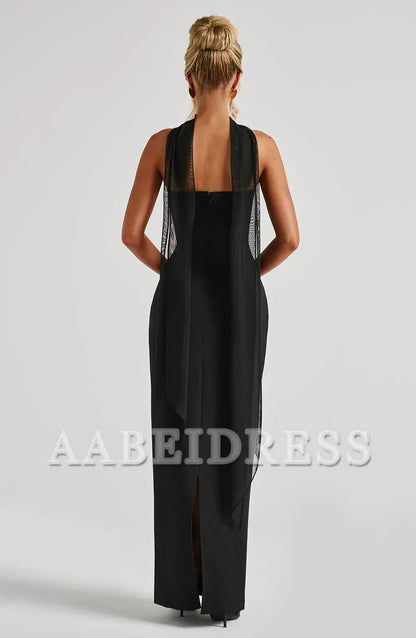 Formal Wear Dresses Bridesmaid Dresses Strapless Pleated Split to the Back Cultivate oneself Elegant Dresses Wedding Guests Dresses