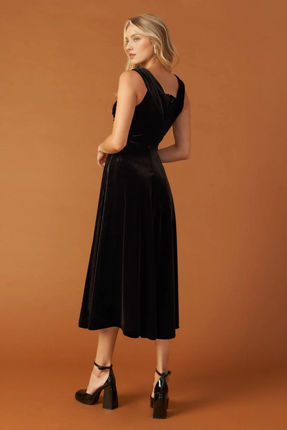 Prom Dress Fashion A Line Featuring Off Shoulder Neckline Rose Zipper Closure Velvet Dress Unique Elegant Formal November December Autumn Winter Wedding Guest Dress