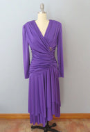 AABEI DRESS Party Dress Vintage V Neck Long Sleeves Pleated Fashion Prom Dress