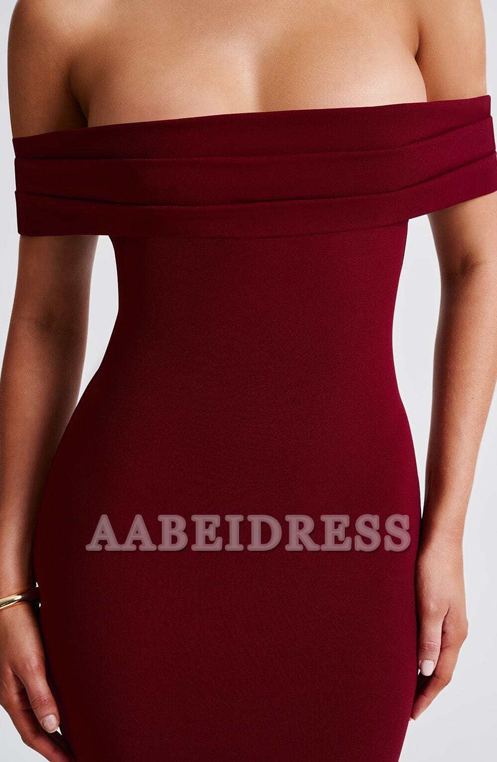 Formal Wear Dresses Prom Dresses Elegant Mermaid Strapless Sheath Fashion Dresses Exquisite Wedding Guests Dresses