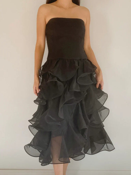 AABEI DRESS Party Dress Exquisite Off Shoulder Irregular Ruched Backless Fashion Prom Dress