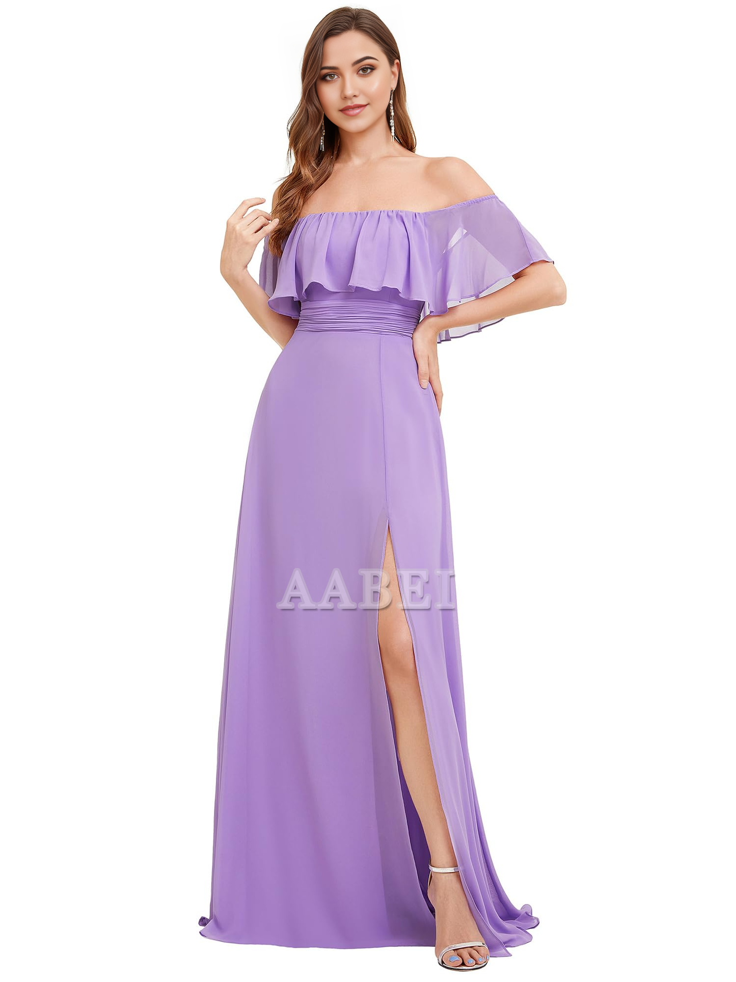 Bridesmaid Dresses Off The Shoulder Bridesmaid Dresses Side Split Beach Maxi Formal Dress Wedding Guest Dresses
