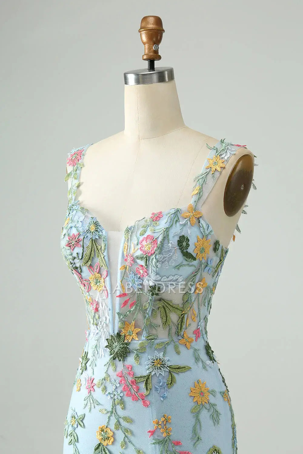 AABEI DRESS Short Party Dress Floral Of the Shoulder Corset Lace Up Backless Fashion Homecoming Dress