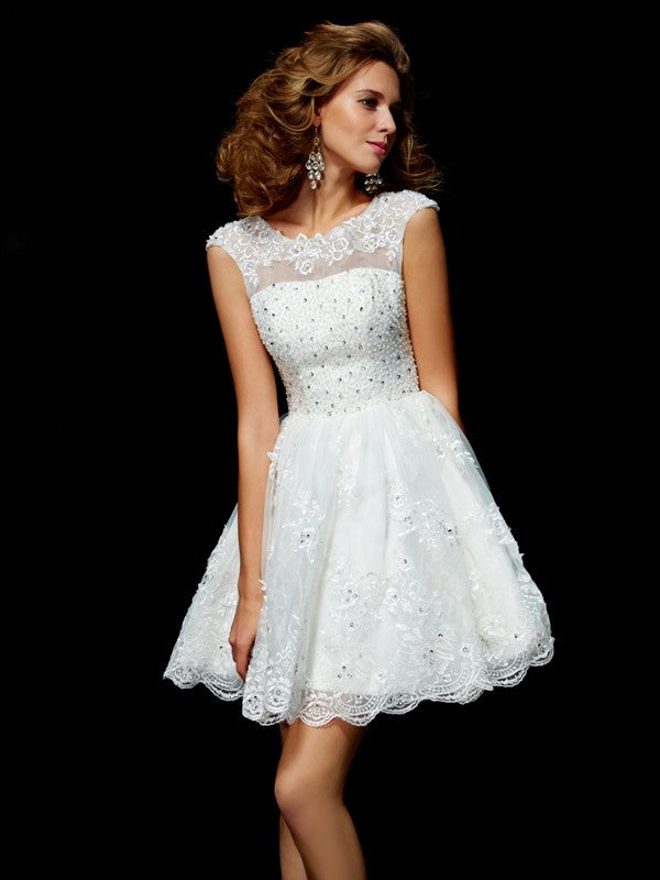 Sheath/Column Sweetheart Sleeveless Crystal Short  Woven Satin Homecoming Dresses