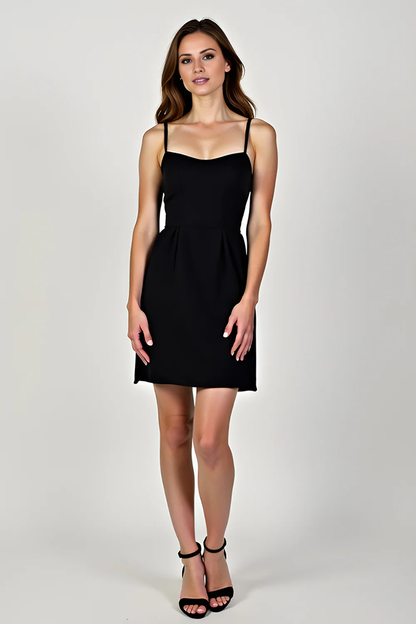 AABEI DRESS Hot Sale Homecoming Dress A Line Spaghetti Straps Simple Short Graduation Dress