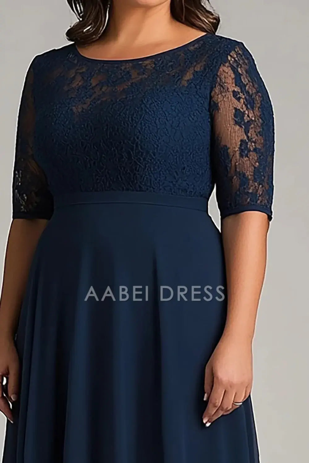 AABEI DRESS Homecoming Dress A Line One Shoulder Juniors Tulle Cute Graduation Dress with Flower Fashion Prom Dress main image 1