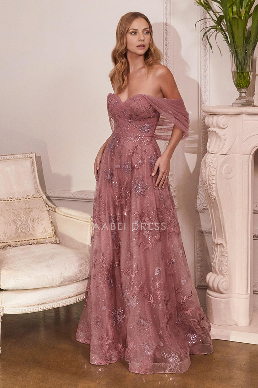 AABEI DRESS Formal Wear Dresse Gorgeous A Line Off Shoulder Sweetheart Neckline Sparkling Exquisite Long Mother Of The Bride Dress