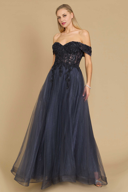 AABEI DRESS Formal Wear Dresse Gorgeous A Line Off Shoulder Sweetheart Neckline Sparkling Elegant Long Mother Of The Bride Dress