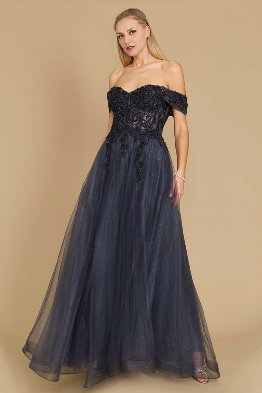 AABEI DRESS Formal Wear Dresse Gorgeous A Line Off Shoulder Sweetheart Neckline Sparkling Elegant Long Mother Of The Bride Dress