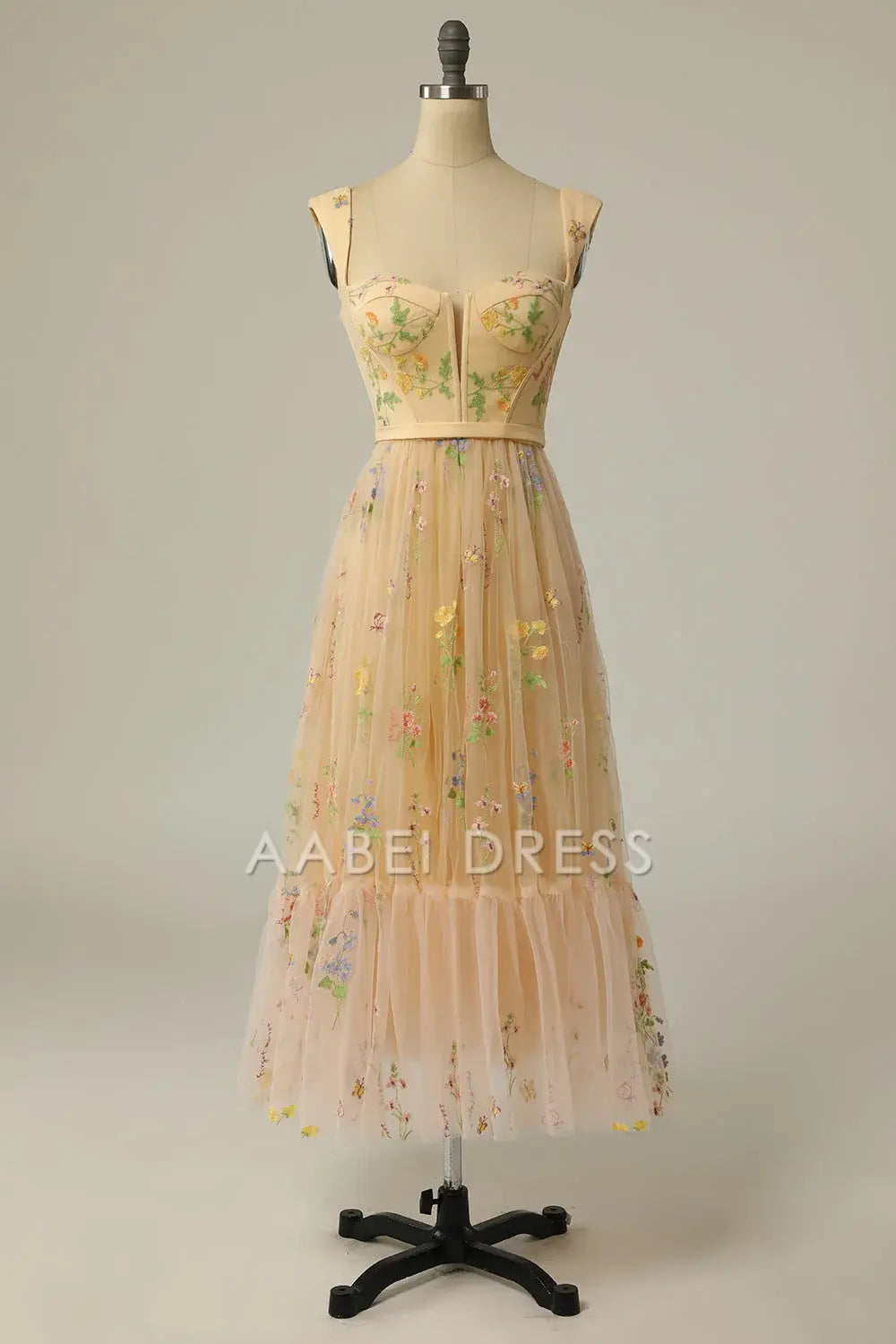 AABEI DRESS Hot Sale Prom Dress Exquisite A Line Sweetheart Embroidery Fantastic Long Party Dress