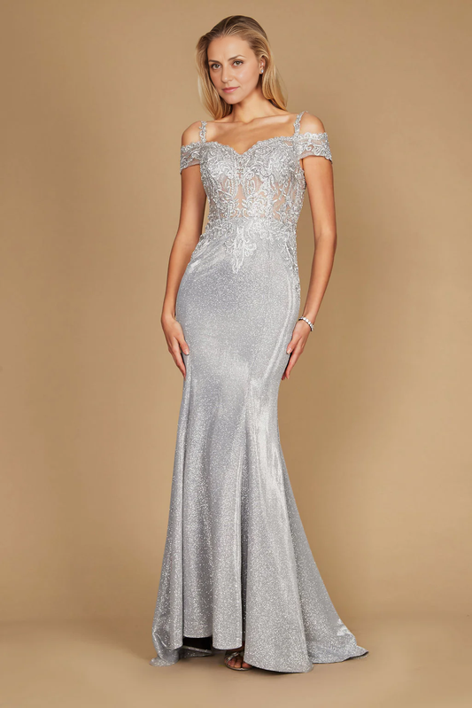 AABEI DRESS Formal Wear Dresse Exquisite Mermaid Off Shoulder Lace Applique Fashion Mother Of The Bride Dress