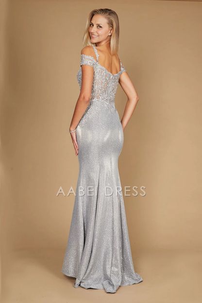 AABEI DRESS Formal Wear Dresse Exquisite Mermaid Off Shoulder Lace Applique Fashion Mother Of The Bride Dress