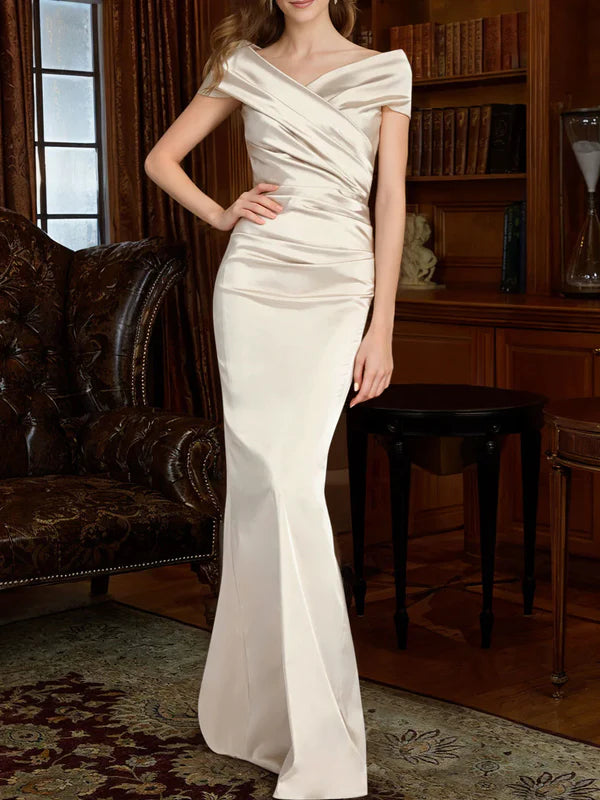 Mother Of The Bride Dresses Sheath Column Off The Shoulder With Simple