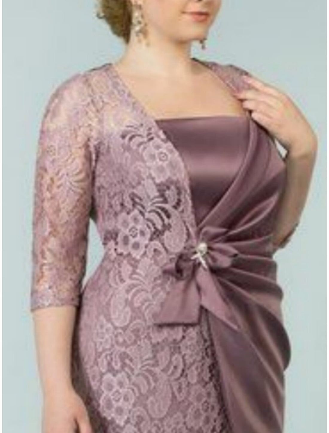 Mother of the Bride Dresses Plus Size Curve Hide Belly Wedding Guest P — free download