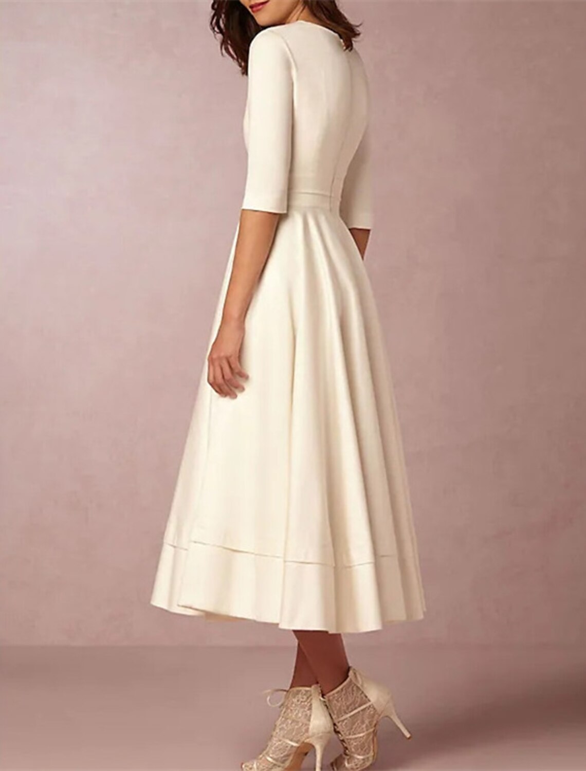 A-Line Wedding Guest Dresses Minimalist Dress Wedding Party Dress Kent