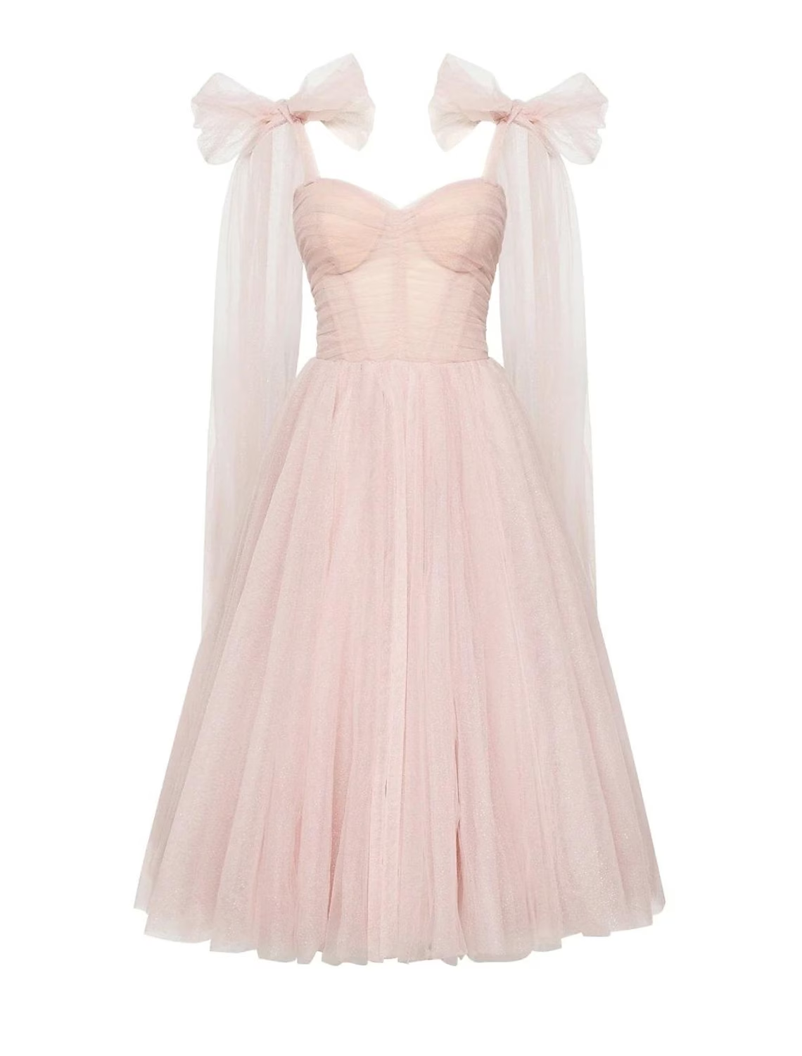 Ball Gown Homecoming Dresses Corsets Dress Cocktail Party Tea Length Sleeveless Square Neck Tulle with Glitter